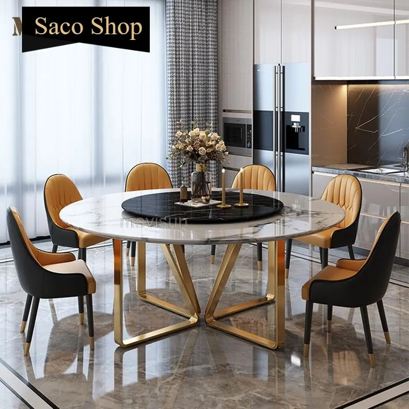 Luxury Italian Style Small Apartment Dining Table Nordic Modern Metal Bright Surface Marble Esstische Table And Chair Furniture
Luxury Italian Style Small Apartment Dining Table Nordic Modern Metal Bright Surface Marble Esstische Table And Chair Furniture
