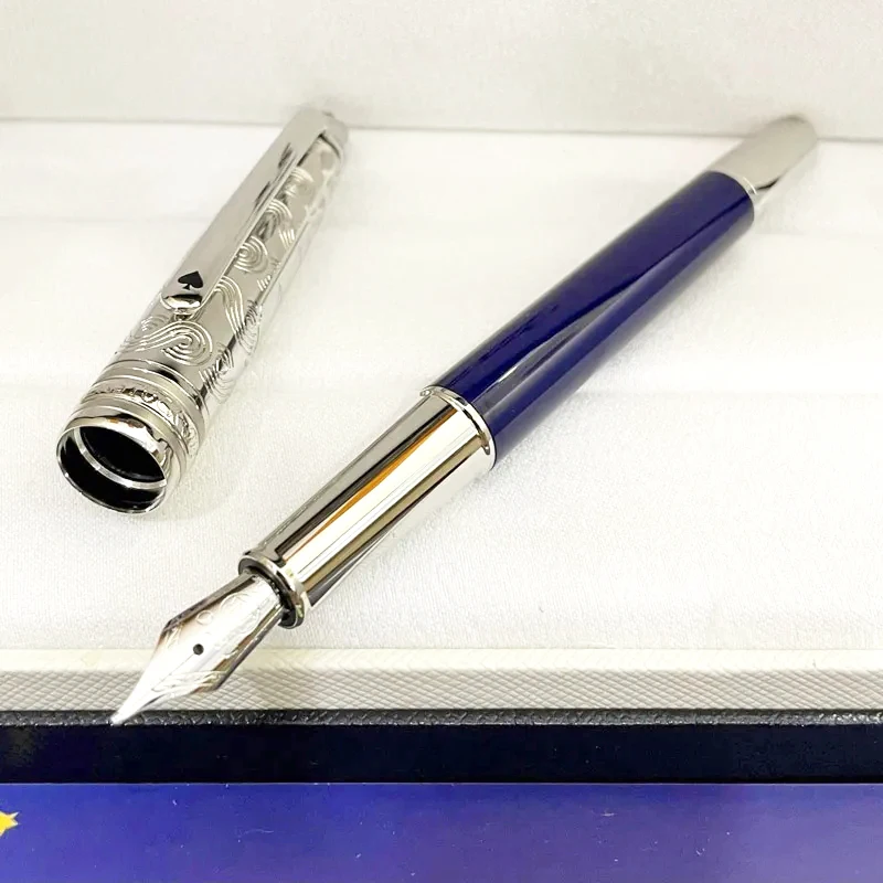 VPR Luxury MB 163 Dark Blue Classic Fountain Ballpoint Pen Limited Edition (Around The World In 80 Days) With Serial Number
VPR Luxury MB 163 Dark Blue Classic Fountain Ballpoint Pen Limited Edition (Around The World In 80 Days) With Serial Number