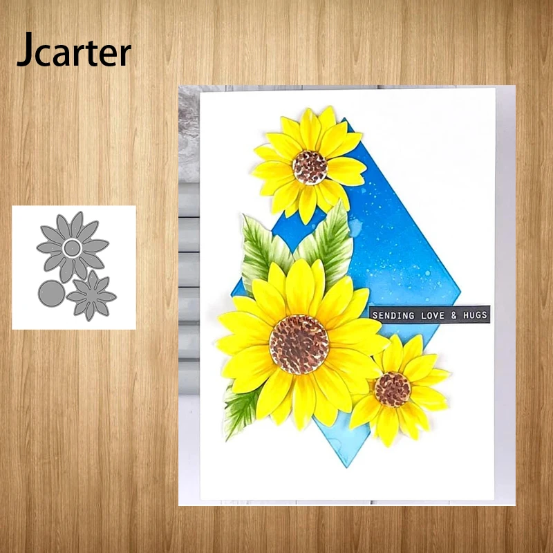 New Design Sunflower Metal Cutting Dies Craft Stencil for Scrapbooking Handmade Diy Tool Make Album Punch Blade Decor Template
New Design Sunflower Metal Cutting Dies Craft Stencil for Scrapbooking Handmade Diy Tool Make Album Punch Blade Decor Template