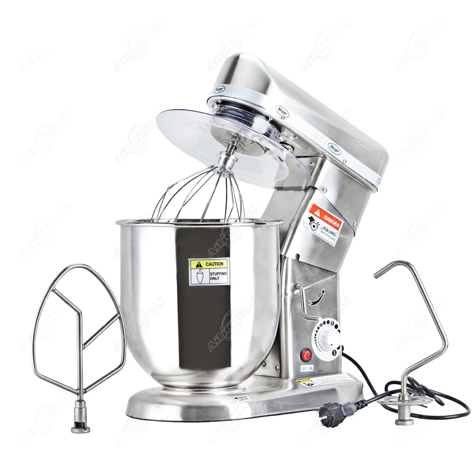 

B7/10 Electric Planetary Stand mixer Kitchen With Hook Food Mixer Food Processor Stainless Steel blender mixer Dough Mixer