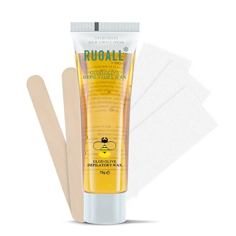 Sugar Wax Hair Remover Waxing Strips Body Hair Removal Wax Hair Removal For Women All Skin Types At Home Waxing Kit With 75g 
Sugar Wax Hair Remover Waxing Strips Body Hair Removal Wax Hair Removal For Women All Skin Types At Home Waxing Kit With 75g