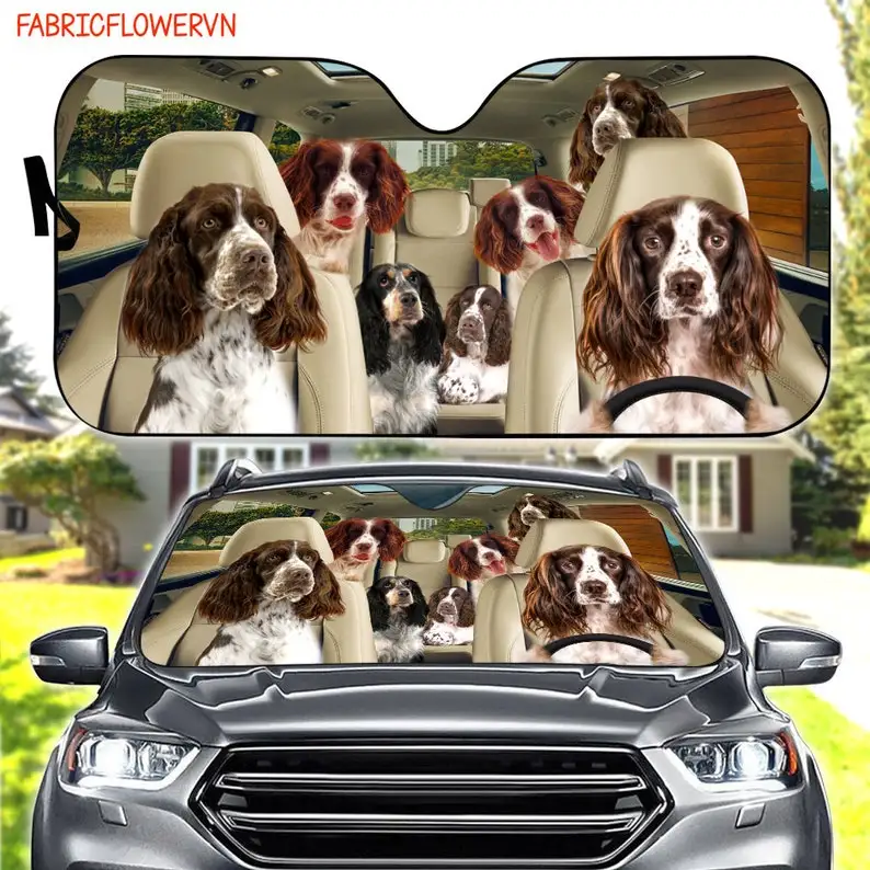 English Springer Spaniel Car Sunshade, Spaniel Car Decoration, Dog Windshield, Dog Lovers Gift, Dog Car Sunshade, Gift For Mom,
English Springer Spaniel Car Sunshade, Spaniel Car Decoration, Dog Windshield, Dog Lovers Gift, Dog Car Sunshade, Gift For Mom,
