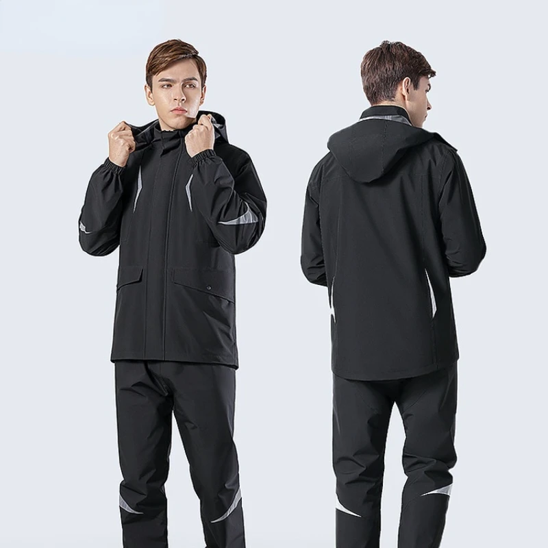 Waterproof Raincoat Suits Outdoor Rain Gear Motorcycle Cycling Riding Rain Coats Cover Men Rain Poncho Jacket Hooded Rainwear
Waterproof Raincoat Suits Outdoor Rain Gear Motorcycle Cycling Riding Rain Coats Cover Men Rain Poncho Jacket Hooded Rainwear