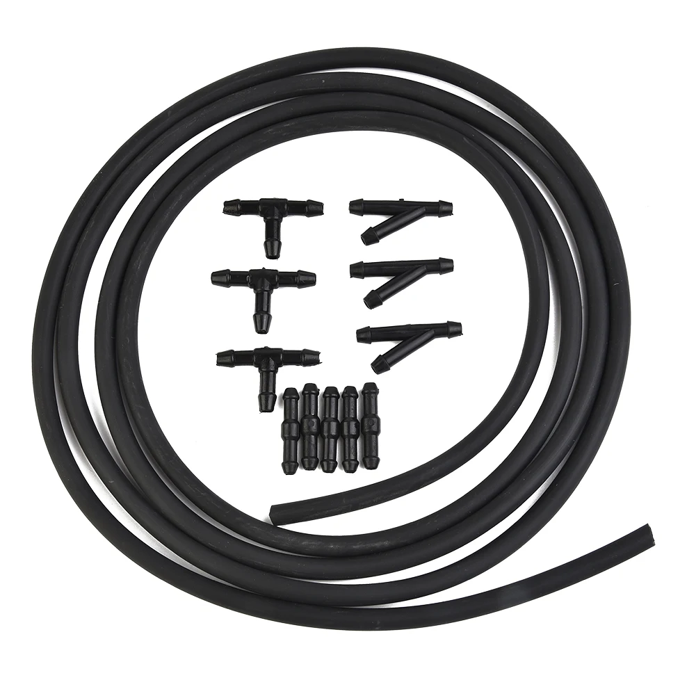Rubber And Plastic Washer Hose + Connector Kit T-Piece Tube Pipe Splitter 2M Black Durable Flexible High Quality
Rubber And Plastic Washer Hose + Connector Kit T-Piece Tube Pipe Splitter 2M Black Durable Flexible High Quality
