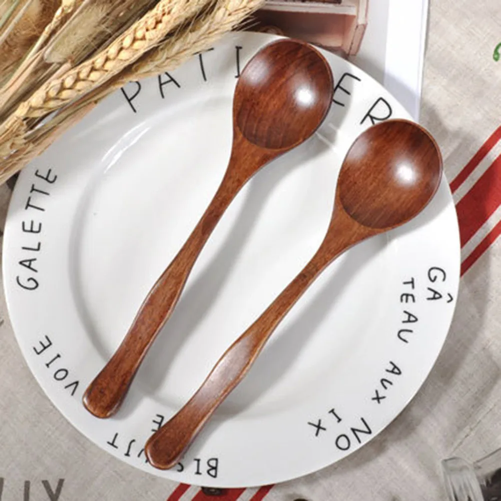 5pcs Wooden Spoon Kitchen Utensil Long Handle Nanmu Cooking Soup Teaspoon For Restaurant And Hotel Kitchen Accessories
5pcs Wooden Spoon Kitchen Utensil Long Handle Nanmu Cooking Soup Teaspoon For Restaurant And Hotel Kitchen Accessories