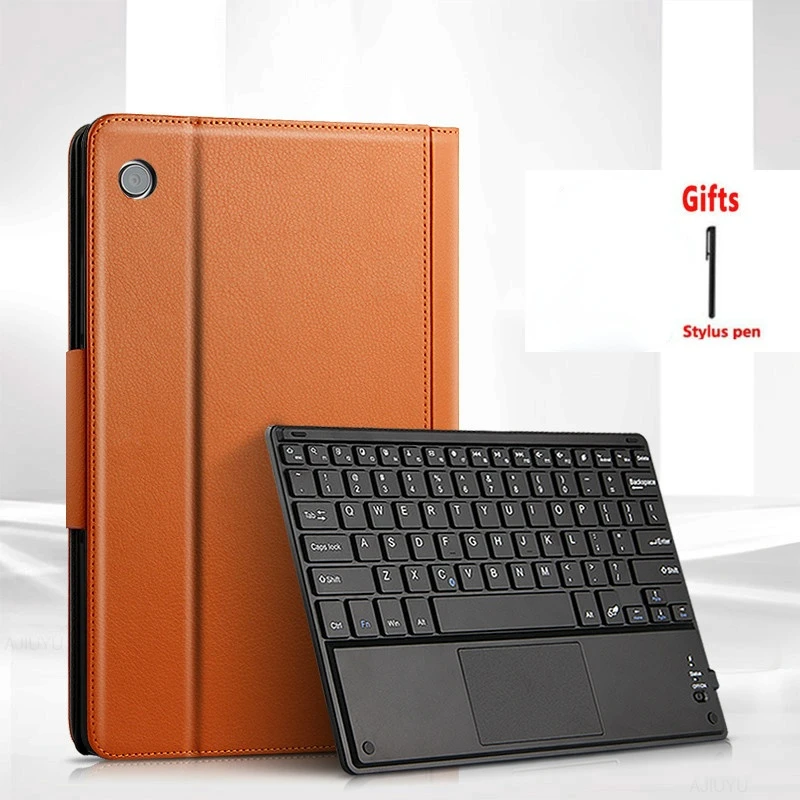 Wireless Bluetooth TouchPad Keyboard Case For Huawei MatePad T10S AGS3-L09 W09 T10 AGR-W09 L09 Luxury PU Leather Magnetic Cover
Wireless Bluetooth TouchPad Keyboard Case For Huawei MatePad T10S AGS3-L09 W09 T10 AGR-W09 L09 Luxury PU Leather Magnetic Cover