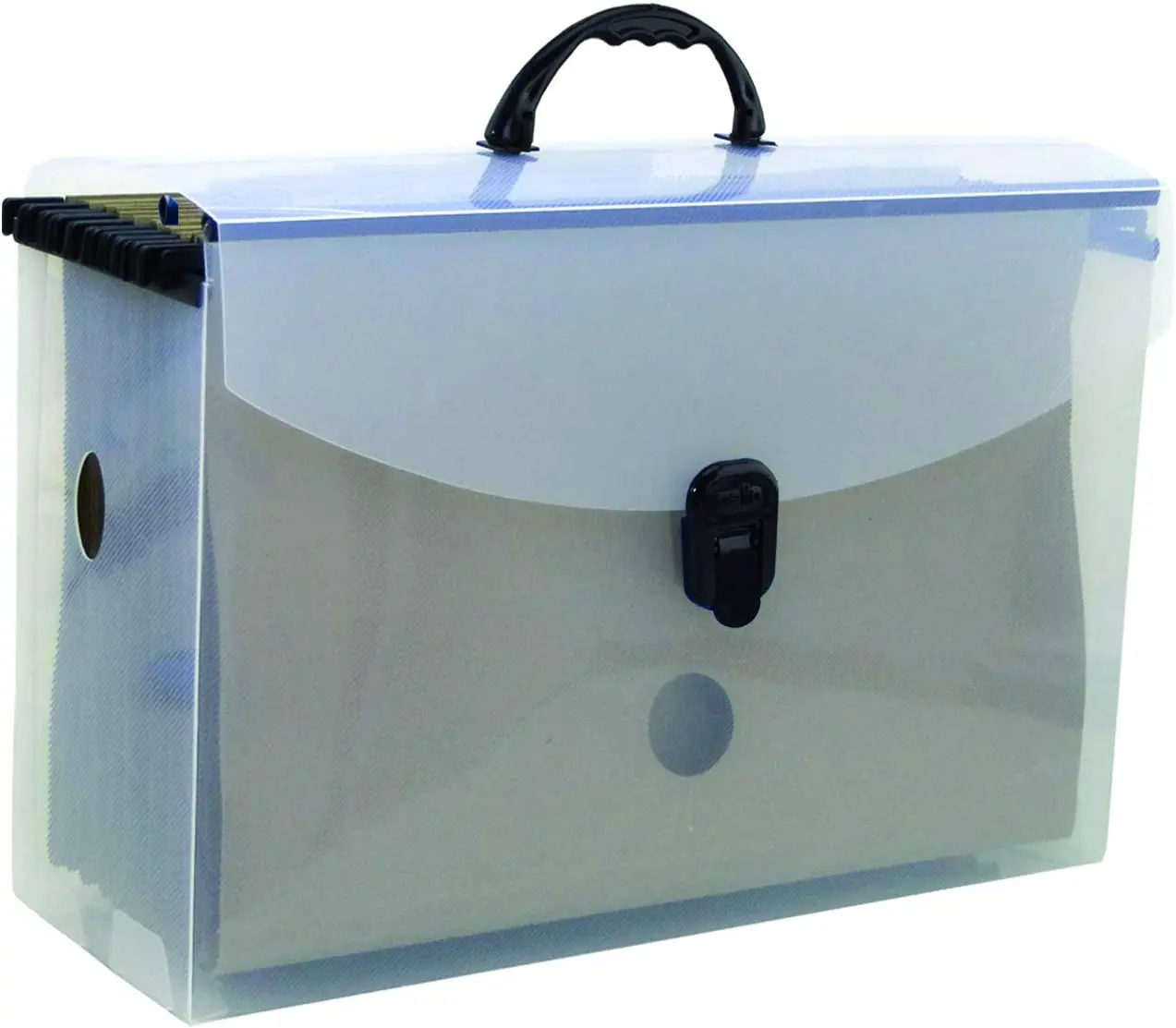 DelloPlast File Case w/ 10 Kraft Hanging Folders 0317.H.0005X Crystal
DelloPlast File Case w/ 10 Kraft Hanging Folders 0317.H.0005X Crystal