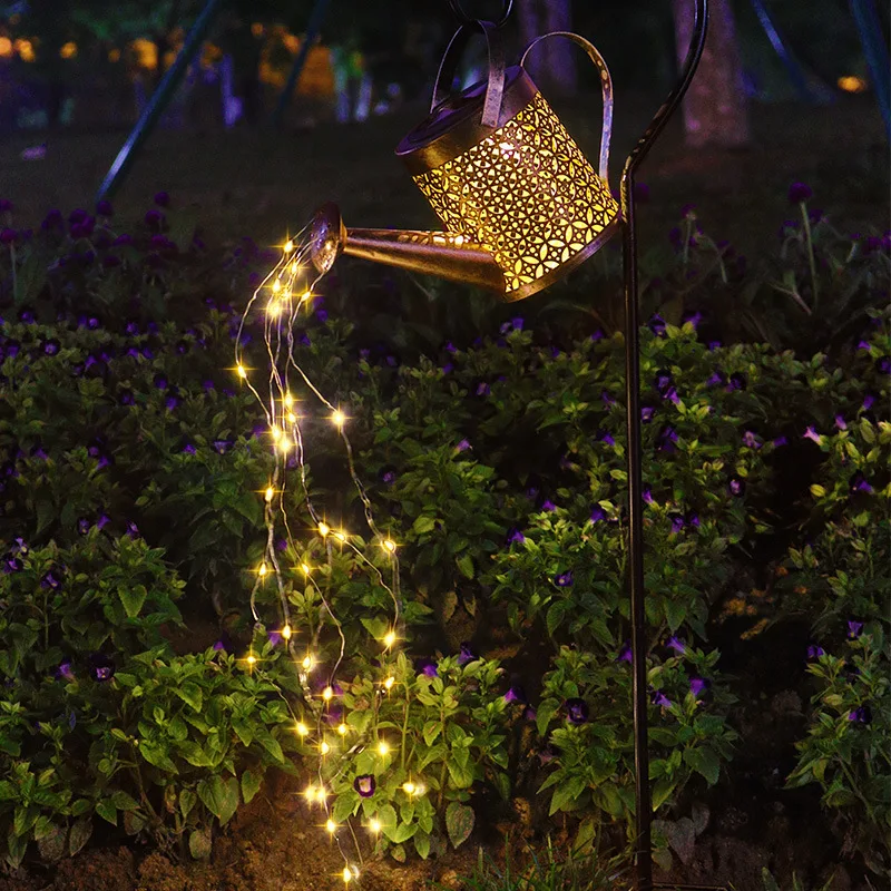 Solar Garden Watering Can Sprinkles Fairy Light Waterproof IP65 Outdoor Lawn Decorative Kettle Art Lamp
Solar Garden Watering Can Sprinkles Fairy Light Waterproof IP65 Outdoor Lawn Decorative Kettle Art Lamp