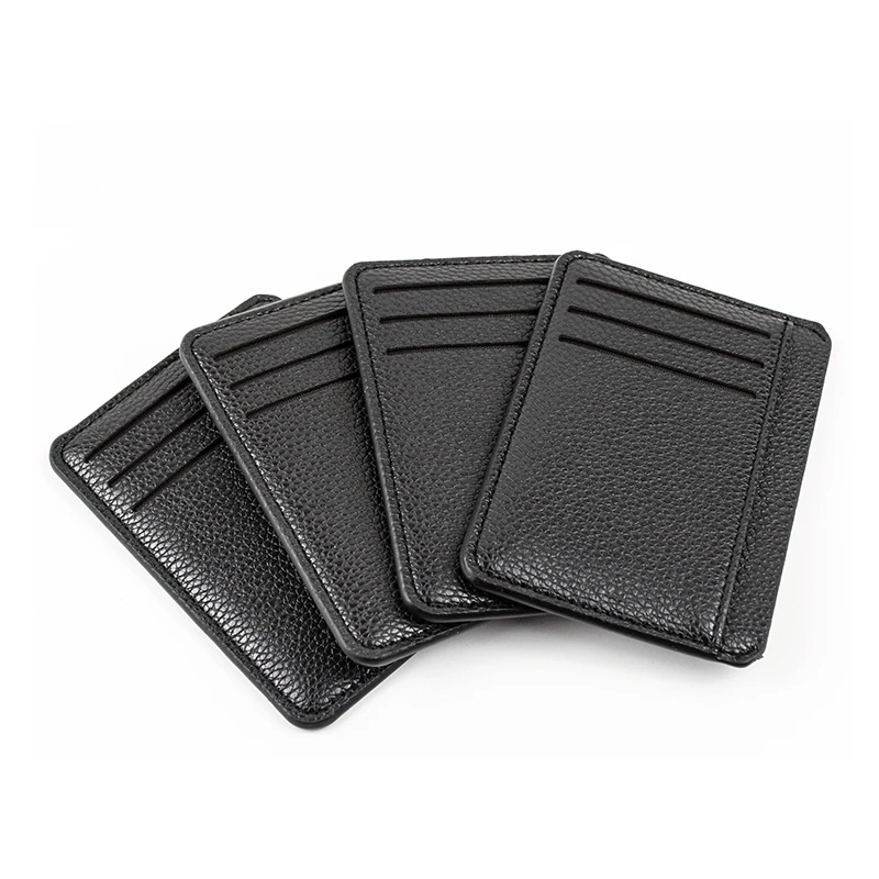 Men Thick Credit ID Card Holder Leather Wallet Mini Ultra-thin Coin Purse Slim Lychee Grain Cards Case Pocket Wallet Organizer
Men Thick Credit ID Card Holder Leather Wallet Mini Ultra-thin Coin Purse Slim Lychee Grain Cards Case Pocket Wallet Organizer