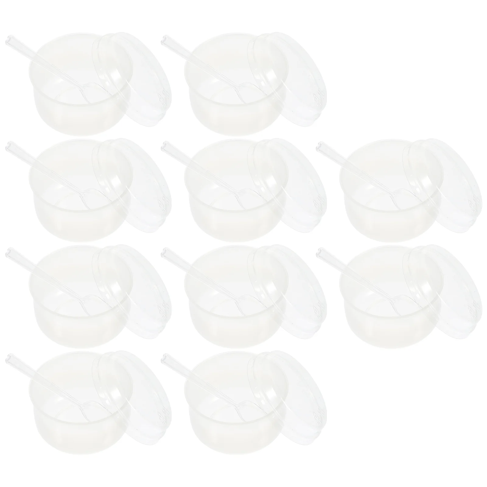 10 Sets of Plastic Mousse Cups Clear Pudding Cups Jelly Storage Containers Ice Cream Containers
10 Sets of Plastic Mousse Cups Clear Pudding Cups Jelly Storage Containers Ice Cream Containers