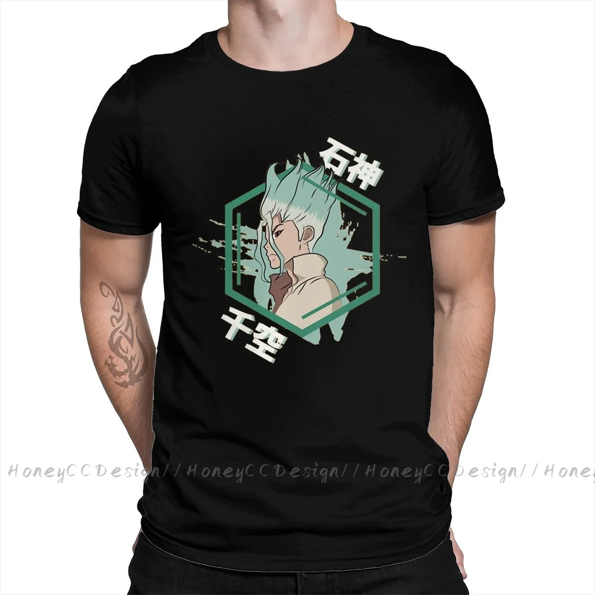 Dr.STONE Anime Ishigami 2021 New Arrival T-Shirt SENKU SIDE FACE Unique Design Shirt Crewneck Cotton for Men TShirt
Dr.STONE Anime Ishigami 2021 New Arrival T-Shirt SENKU SIDE FACE Unique Design Shirt Crewneck Cotton for Men TShirt