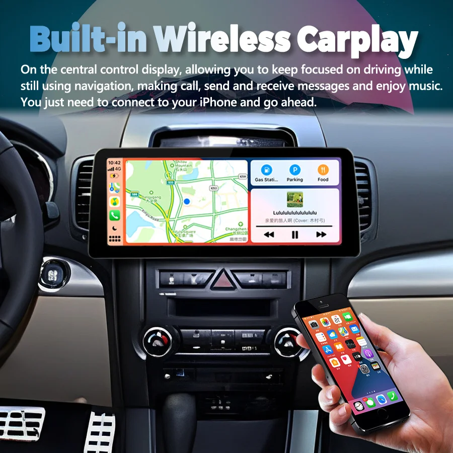 12,3 дюймовый мультимедийный Carplay головное устройство с широким экраном Автомобильный видеоплеер 2Din Радио стерео для KIA Sorento 2009 -2012 GPS Android 12
12,3 дюймовый мультимедийный Carplay головное устройство с широким экраном Автомобильный видеоплеер 2Din Радио стерео для KIA Sorento 2009 -2012 GPS Android 12