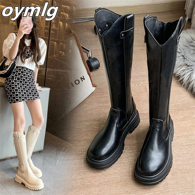 2022 autumn new muffin thick sole boots women's rear zipper elastic rider boots wholesale knee high boots women designer
2022 autumn new muffin thick sole boots women's rear zipper elastic rider boots wholesale knee high boots women designer