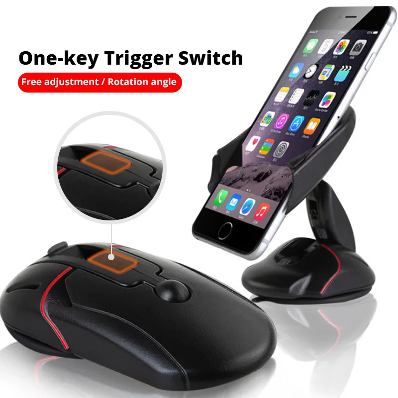 Multifunctional Car Mobile Phone Holder 360 Rotating Mouse Creative Suction Cup Bracket Mobile Phone Car Folding Holder Bracket
Multifunctional Car Mobile Phone Holder 360 Rotating Mouse Creative Suction Cup Bracket Mobile Phone Car Folding Holder Bracket