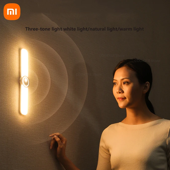 Новый ночник Xiaomi Youpin два в одном, умный дом, человеческий корпус, индукционный светильник для шкафа, трехцветный переключатель, настенный светильник для спальни
Новый ночник Xiaomi Youpin два в одном, умный дом, человеческий корпус, индукционный светильник для шкафа, трехцветный переключатель, настенный светильник для спальни