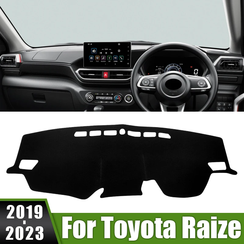 For Toyota Raize A200 Rocky 2019 2020 2021 2022 2023 Car Dashboard Cover Avoid Light Pad Sun Shade Mat Non-Slip Case Accessories
For Toyota Raize A200 Rocky 2019 2020 2021 2022 2023 Car Dashboard Cover Avoid Light Pad Sun Shade Mat Non-Slip Case Accessories
