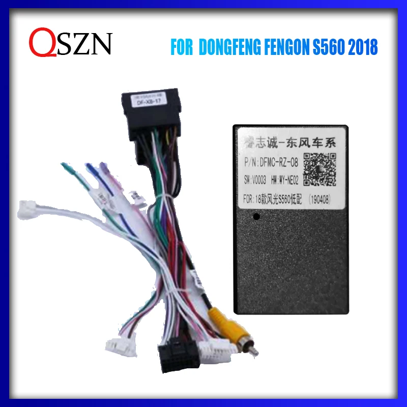 QSZN Canbus box DFMC-RZ-08 Adaptor For 2018 DONGFENG FENGON S560 With Wiring Harness Cable Android Car Radio Stereo DVD Android
QSZN Canbus box DFMC-RZ-08 Adaptor For 2018 DONGFENG FENGON S560 With Wiring Harness Cable Android Car Radio Stereo DVD Android