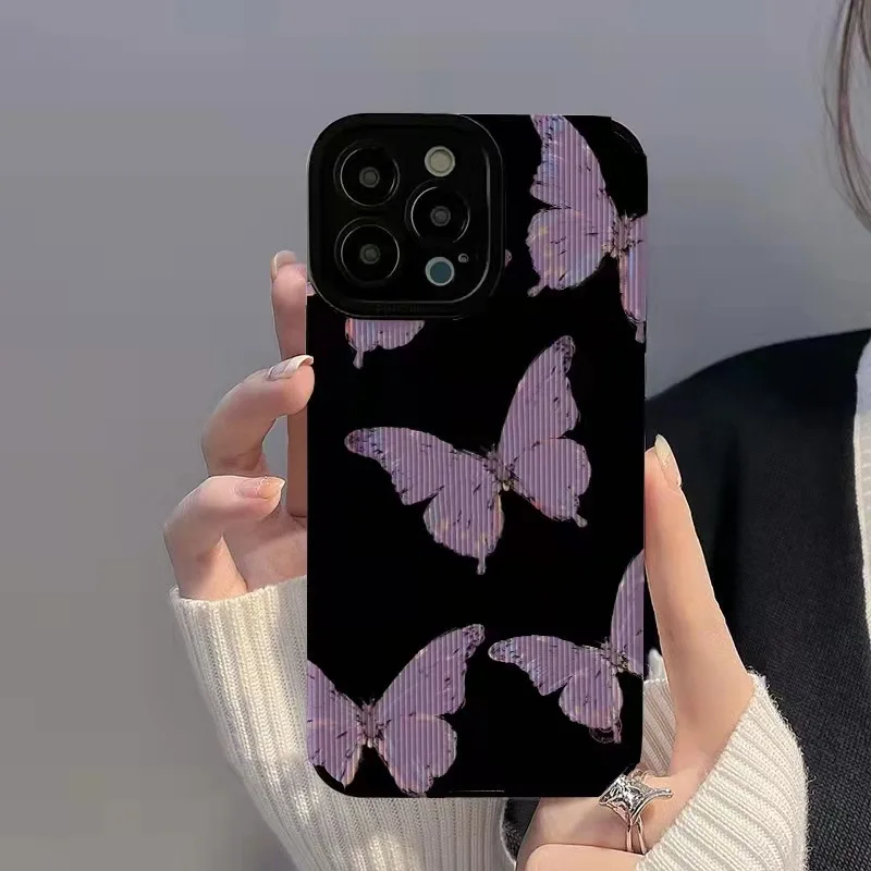 Fashion Retro Butterfly Leather iPhone Case For iPhone 14 Pro Max 13 12 11 XS XR 7 8 Plus Luxury Soft Silicone Shockproof Cover
Fashion Retro Butterfly Leather iPhone Case For iPhone 14 Pro Max 13 12 11 XS XR 7 8 Plus Luxury Soft Silicone Shockproof Cover