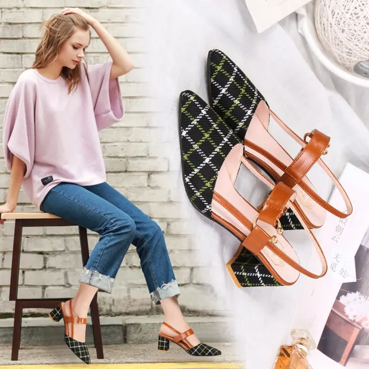 Женские босоножки с вырезами, грубые сандалии на высоком каблуке, заостренный носок, пикантная сетчатая обувь на высоком каблуке
Женские босоножки с вырезами, грубые сандалии на высоком каблуке, заостренный носок, пикантная сетчатая обувь на высоком каблуке