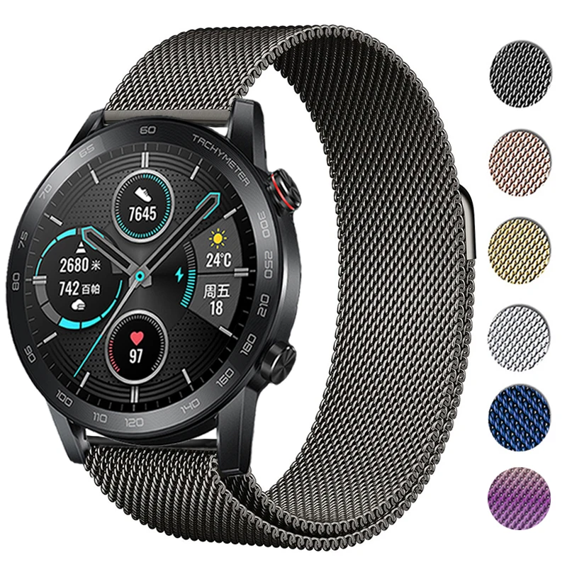 Ремешок магнитный для Honor Magic Watch 2 46 мм 42 мм, браслет из нержавеющей стали для Huawei Watch GT 3 2 Pro 42 мм 46 мм, металлические браслеты
Ремешок магнитный для Honor Magic Watch 2 46 мм 42 мм, браслет из нержавеющей стали для Huawei Watch GT 3 2 Pro 42 мм 46 мм, металлические браслеты