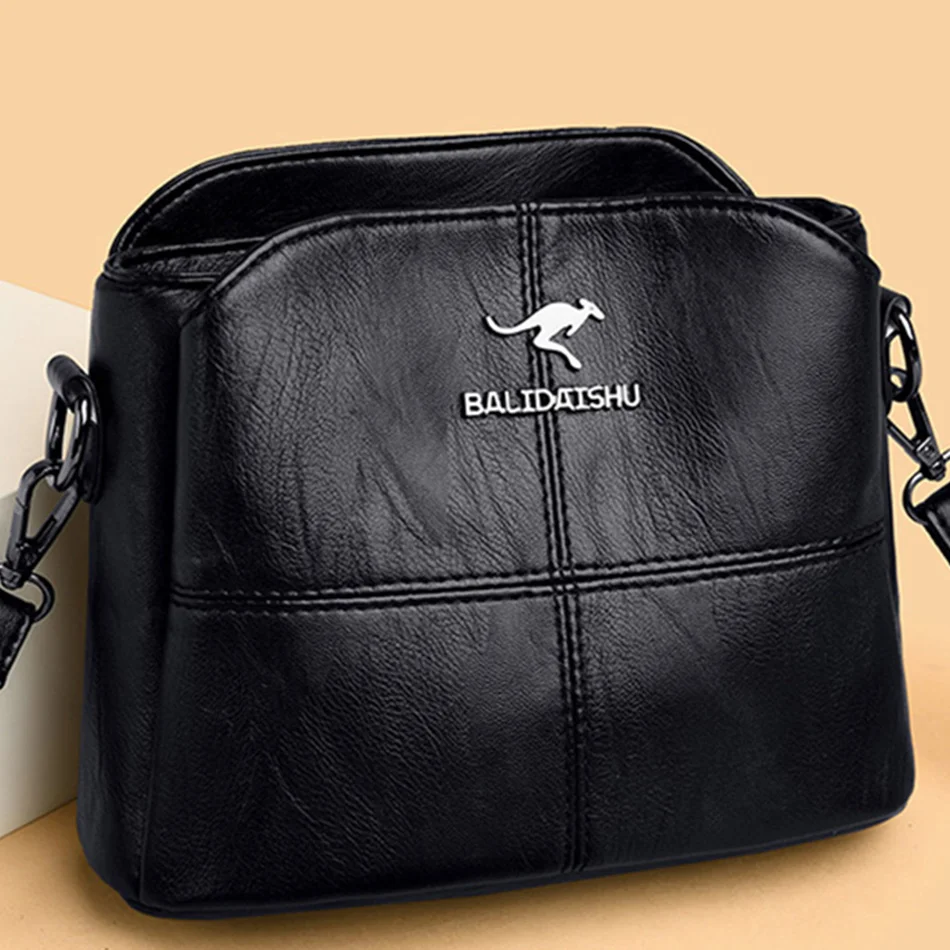 3 Layers Soft Leather Shoulder Crossbody Bags for Women 2023 New Luxury Handbags Women Bags Designer Messenger Bag Purses Sac
3 Layers Soft Leather Shoulder Crossbody Bags for Women 2023 New Luxury Handbags Women Bags Designer Messenger Bag Purses Sac