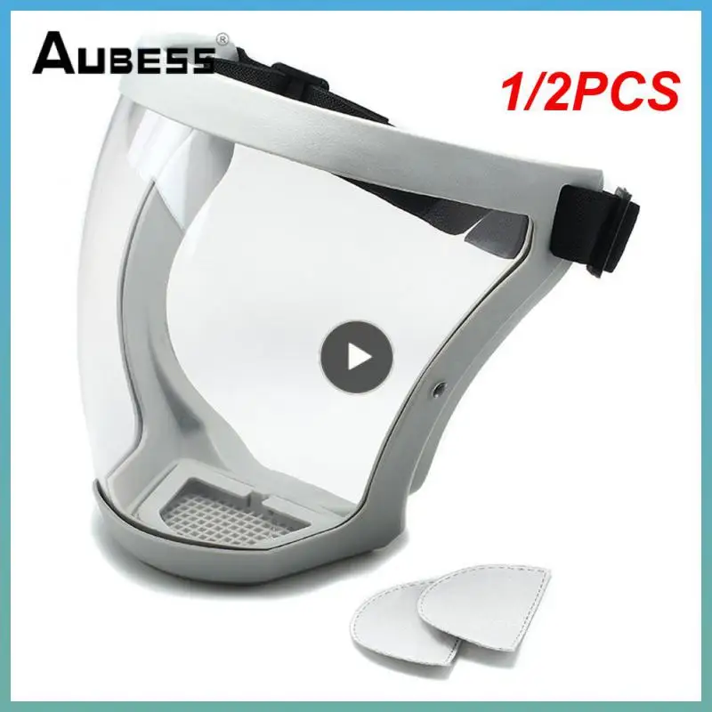 1/2PCS Full Face Shield Transparent Safety Mask With Filthers Oil-splash Proof Eye Facial Anti-fog Head Cover Work Protection
1/2PCS Full Face Shield Transparent Safety Mask With Filthers Oil-splash Proof Eye Facial Anti-fog Head Cover Work Protection