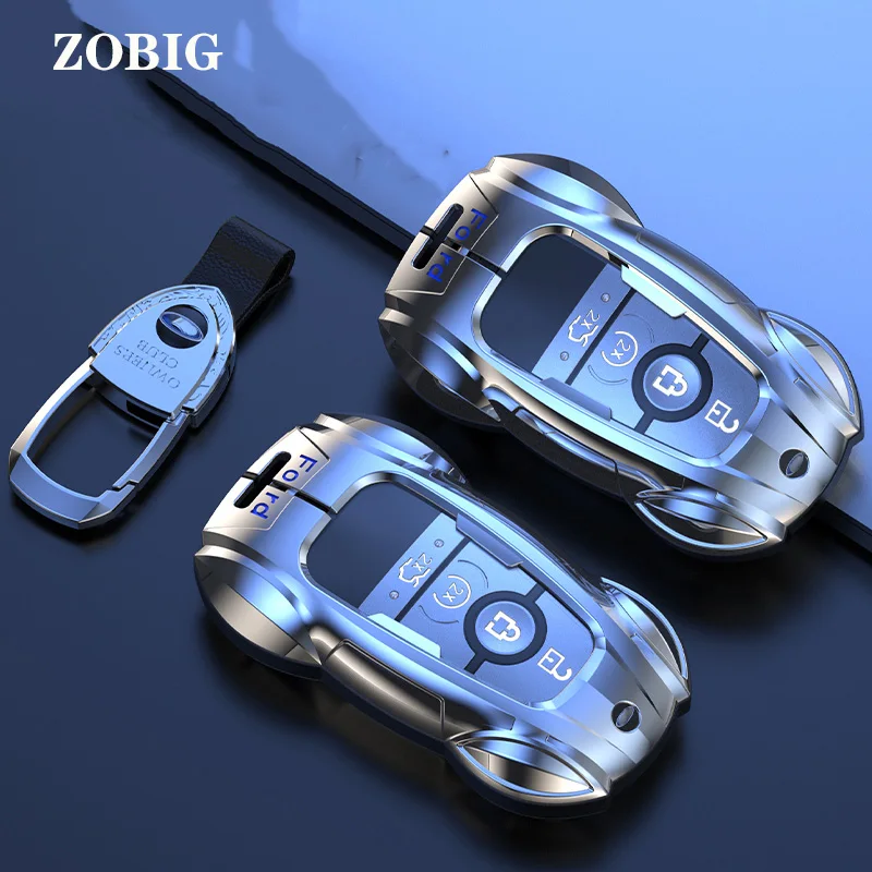 ZOBIG Zinc Alloy for Ford Key fob Cover Key Fob Case for Ford Mustang Explorer Edge Fusion Mondeo F150 F250 F350 F450 key
ZOBIG Zinc Alloy for Ford Key fob Cover Key Fob Case for Ford Mustang Explorer Edge Fusion Mondeo F150 F250 F350 F450 key
