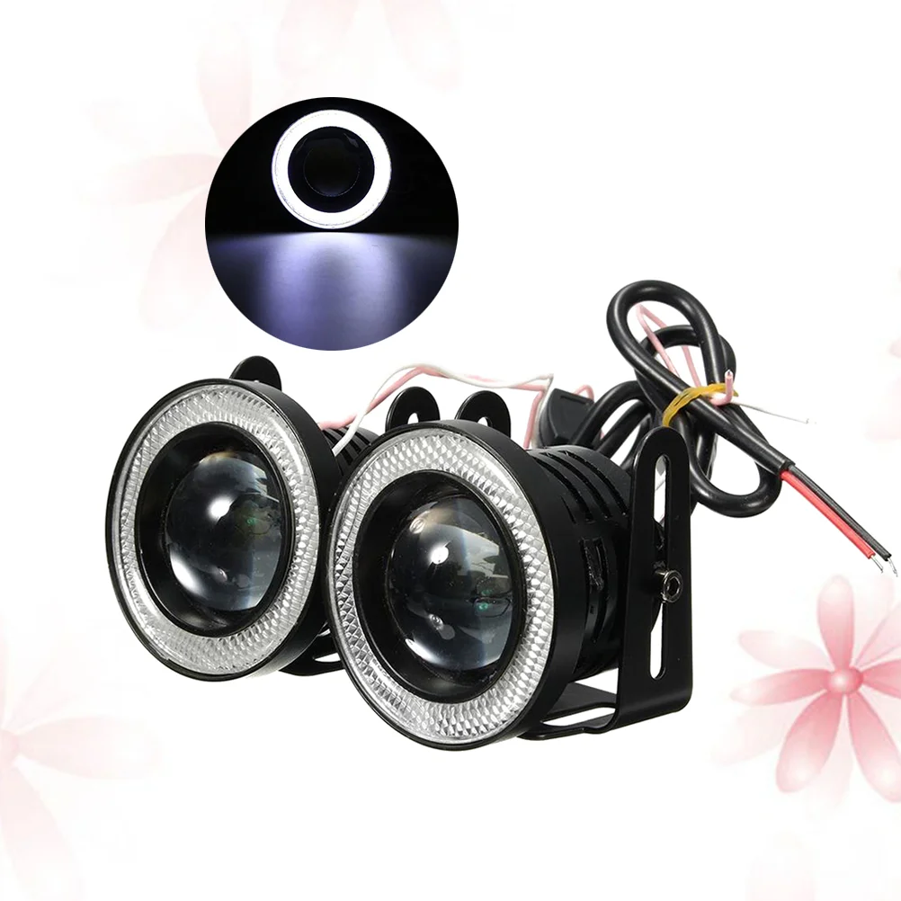 2 PCS 3 inch 30W 12V Angel Eyes Ring Lights COB Headlights Marker Bulbs for Car (White Light White Ring)
2 PCS 3 inch 30W 12V Angel Eyes Ring Lights COB Headlights Marker Bulbs for Car (White Light White Ring)