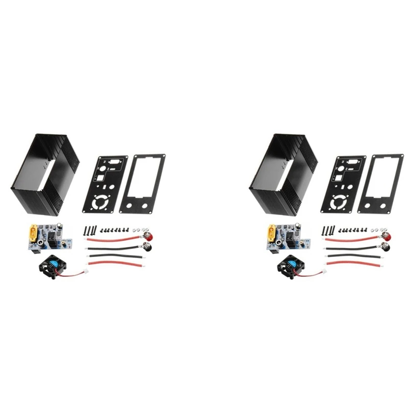 2X Aluminum Alloy Multiple Interfaces DIY Shell Kit For XYH3606 CNC DC Buck Boost Converter, Case And Driver
2X Aluminum Alloy Multiple Interfaces DIY Shell Kit For XYH3606 CNC DC Buck Boost Converter, Case And Driver