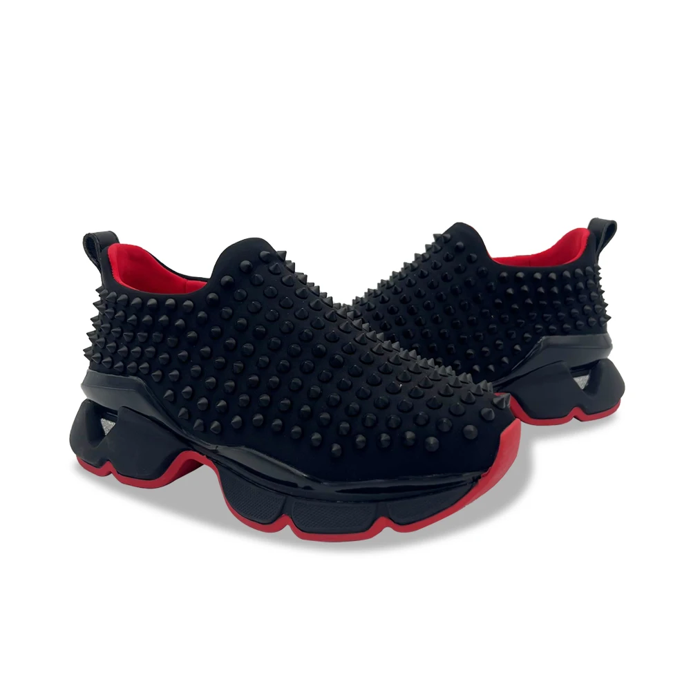 Luxury Rivet Men Shoes Women Designer Sneakers Men Punk Shoes Red Bottom Casual Trainers Platform Large Size Women Fashion
Luxury Rivet Men Shoes Women Designer Sneakers Men Punk Shoes Red Bottom Casual Trainers Platform Large Size Women Fashion