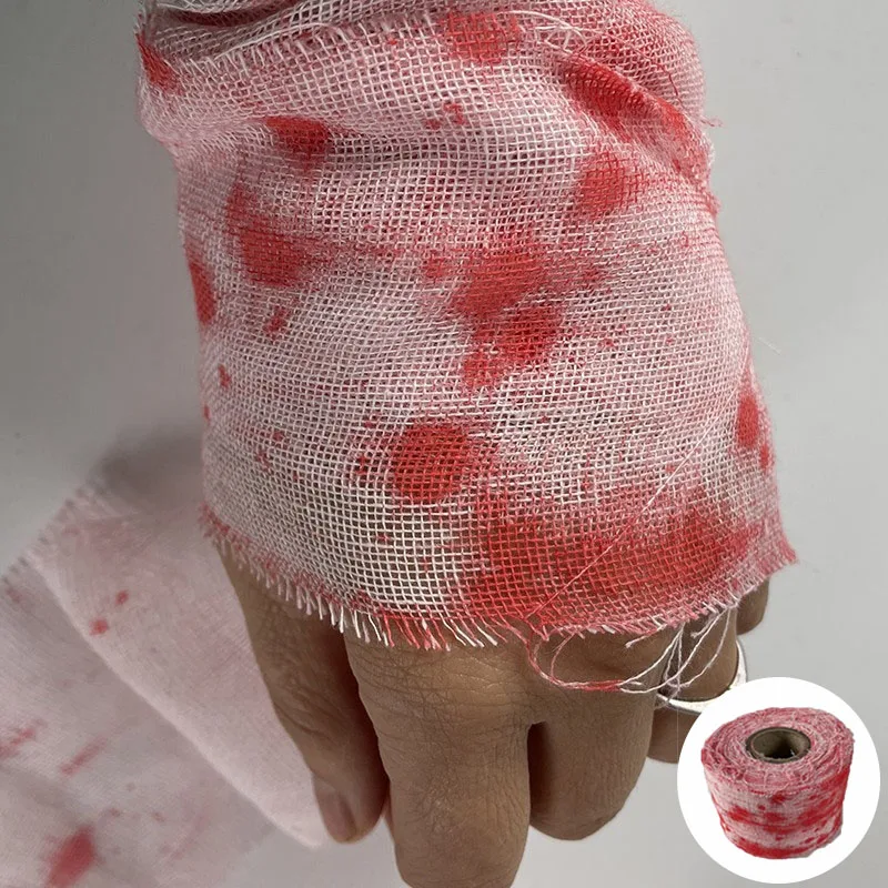 10M Halloween Bloody Cheesecloth fake wounded Vampire Zombie Makeup Props for Haunted House Decor Halloween Cosplay Supplies
10M Halloween Bloody Cheesecloth fake wounded Vampire Zombie Makeup Props for Haunted House Decor Halloween Cosplay Supplies