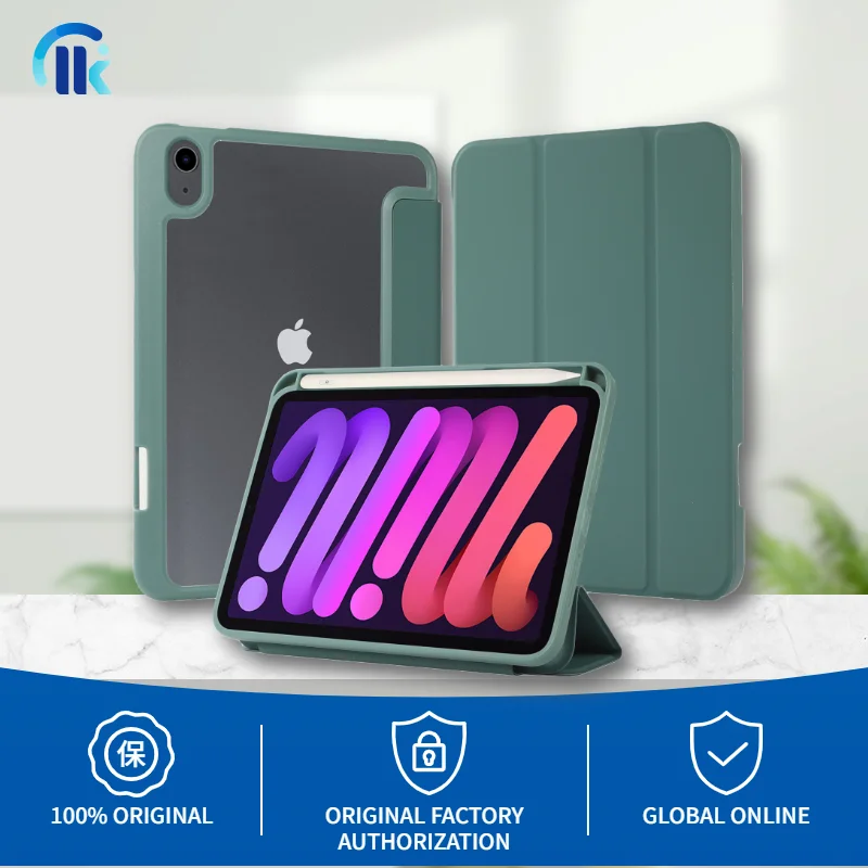 L & K чехол для Apple iPad Mini 6, двухсторонний Магнитный Ультратонкий флип-чехол из полиуретана, силикона, акрила, прозрачный чехол
L & K чехол для Apple iPad Mini 6, двухсторонний Магнитный Ультратонкий флип-чехол из полиуретана, силикона, акрила, прозрачный чехол