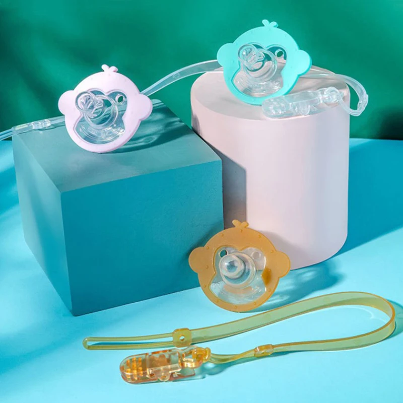 Lovely Newborn Baby Orthodontic Dummy Pacifier Transparent Infant Kids Food Grade Safety Silicone Teat Nipple Soother Pacifier
Lovely Newborn Baby Orthodontic Dummy Pacifier Transparent Infant Kids Food Grade Safety Silicone Teat Nipple Soother Pacifier