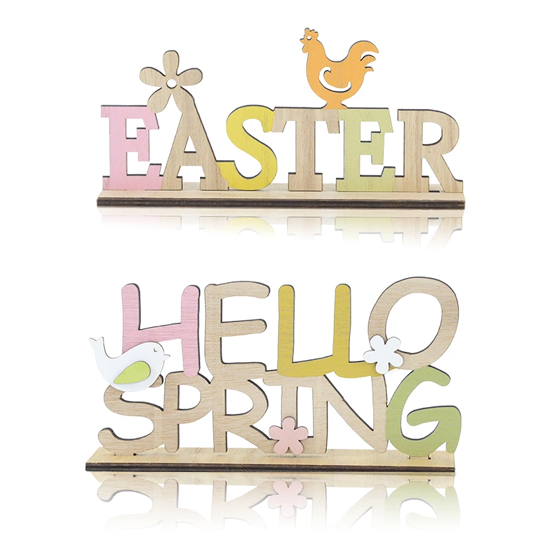 1pc Happy Easter Letter Ornament DIY Wooden Crafts for Kids Gift Baby Room Home Table Decoration Pendant Easter Party Supplies
1pc Happy Easter Letter Ornament DIY Wooden Crafts for Kids Gift Baby Room Home Table Decoration Pendant Easter Party Supplies
