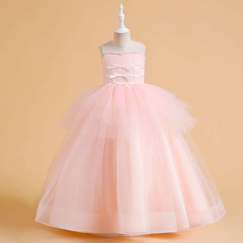 Pink Sleevless Kids Dresses For Girls Elegant Princess Kids Wedding Dress For Girls Birthday Party Gown Children Clothes
Pink Sleevless Kids Dresses For Girls Elegant Princess Kids Wedding Dress For Girls Birthday Party Gown Children Clothes