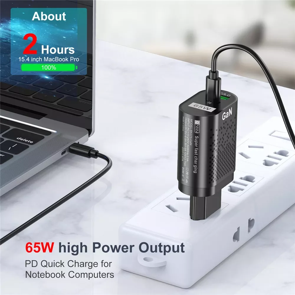 2023 USLION 65W GaN PD USB Type C Charger Quick Charge QC 4.0 QC 3.0 Portable USB-C Charger Fast Charging For iphone 13 Macbook
2023 USLION 65W GaN PD USB Type C Charger Quick Charge QC 4.0 QC 3.0 Portable USB-C Charger Fast Charging For iphone 13 Macbook
