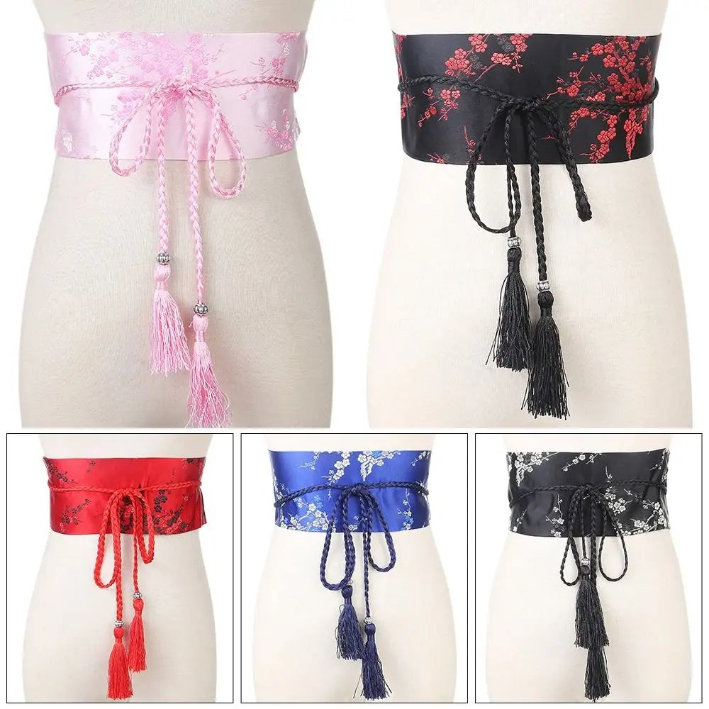 

Fashion Slim Fit Bowknot Luxury Kimono Belt Corset Waistband Wide Waist Band Corset Cummerbands