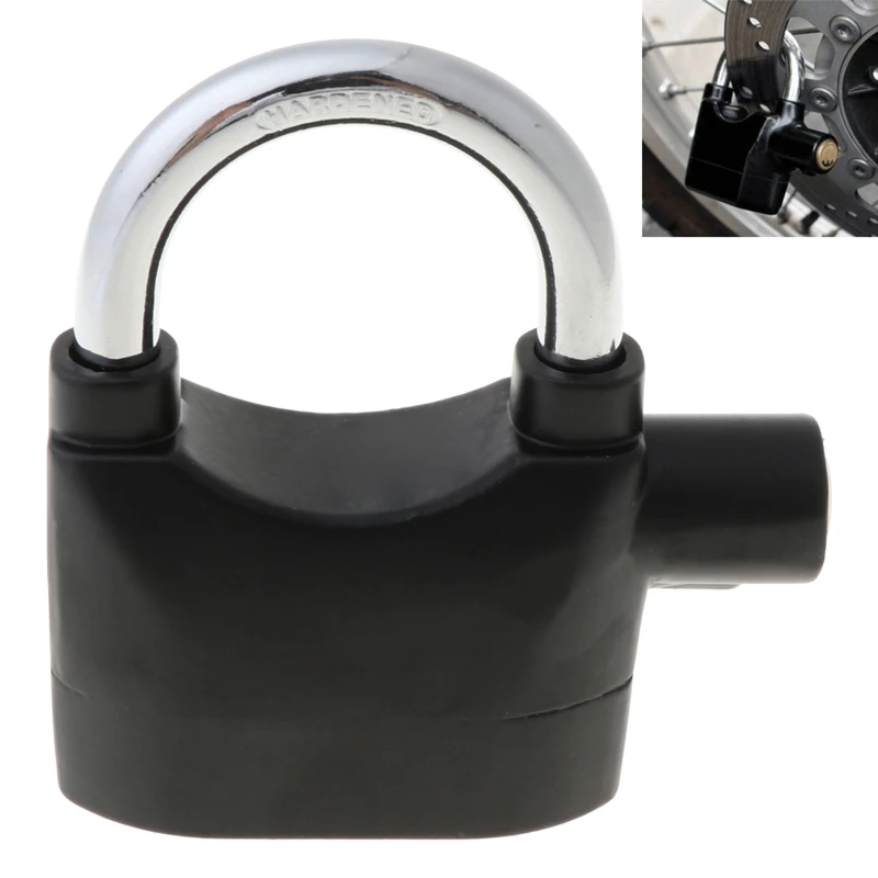 Waterproof Siren Alarm Padlock Alarm Lock for Motorcycle Short Beam Bike Bicycle dropshipping
Waterproof Siren Alarm Padlock Alarm Lock for Motorcycle Short Beam Bike Bicycle dropshipping