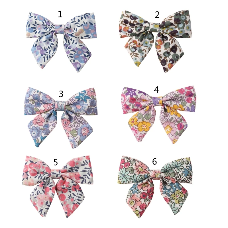 Baby Girls Hair Clips Floral Printing Bows Hair Pin for Children Kids Cotton Barrette Summer Accessories
Baby Girls Hair Clips Floral Printing Bows Hair Pin for Children Kids Cotton Barrette Summer Accessories