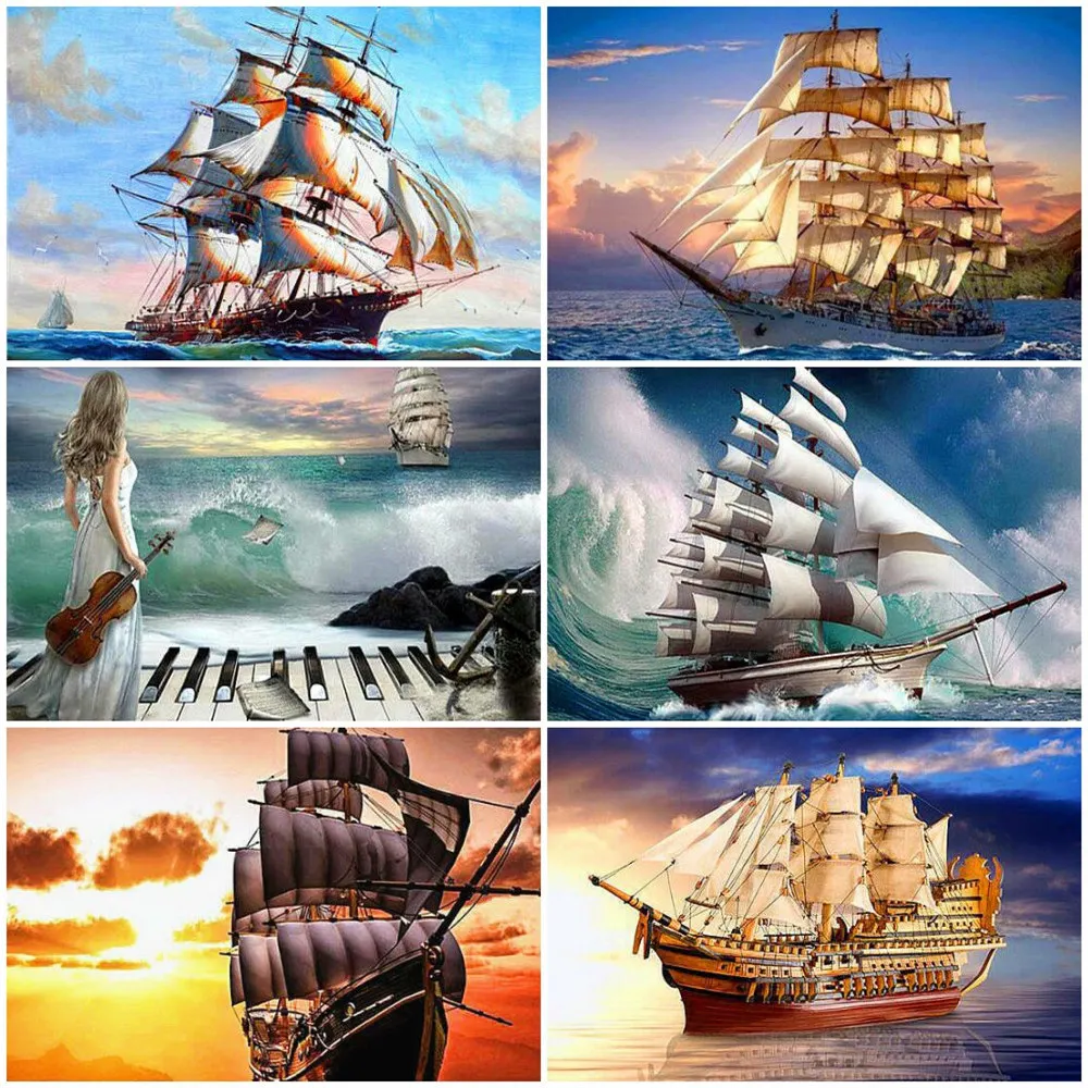 Пейзажная серия, вышивка крестиком 14 карат, металлическая Аида, Экологичная хлопковая нить, вышивка, украшение для дома, Морской парусник
Пейзажная серия, вышивка крестиком 14 карат, металлическая Аида, Экологичная хлопковая нить, вышивка, украшение для дома, Морской парусник