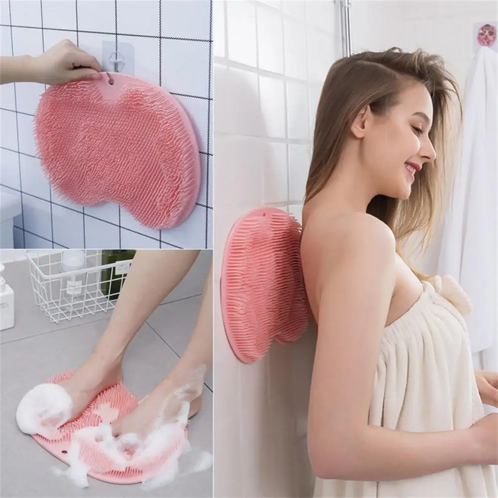 Foot Washing Brush Silicone Bath Foot Massage Pad Mat Shower Massage Bathroom Non-slip Bath Mat Anti Skid Pad For Foot Wash
Foot Washing Brush Silicone Bath Foot Massage Pad Mat Shower Massage Bathroom Non-slip Bath Mat Anti Skid Pad For Foot Wash