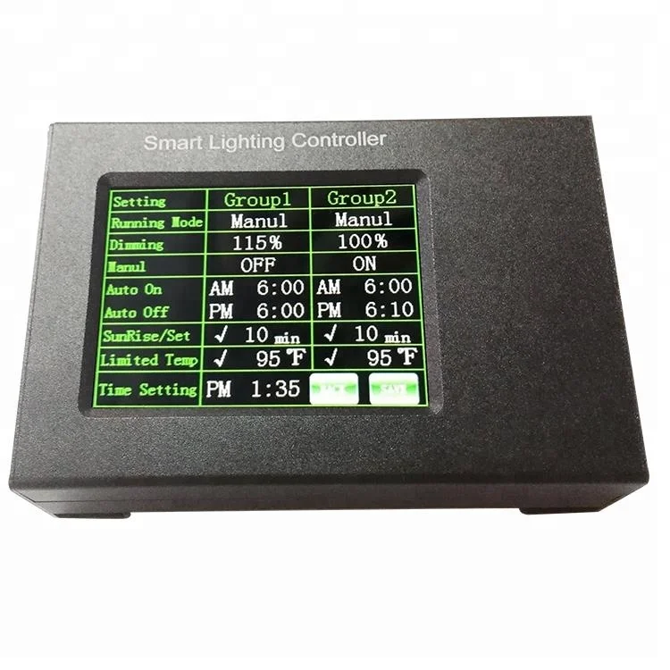 0-10V Greenhouse Smart Remote Hid Led Grow Lighting Controller For Indoor Use 
0-10V Greenhouse Smart Remote Hid Led Grow Lighting Controller For Indoor Use