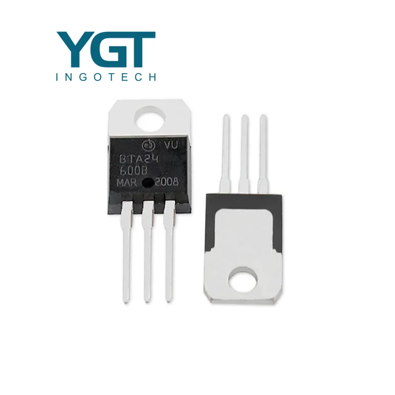 5pcs BTA24-600B Thyristor TRIAC 25A 600V TO-220 Electronic Component TO220 BTA24 Triac Set
5pcs BTA24-600B Thyristor TRIAC 25A 600V TO-220 Electronic Component TO220 BTA24 Triac Set
