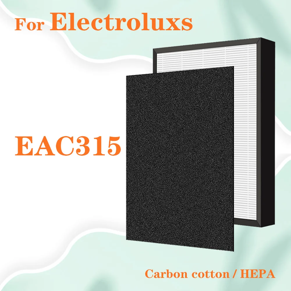 Replacement Electrolux air filter for EAC315 air purifier Compatible HEPA and carbon deodorizing filter
Replacement Electrolux air filter for EAC315 air purifier Compatible HEPA and carbon deodorizing filter