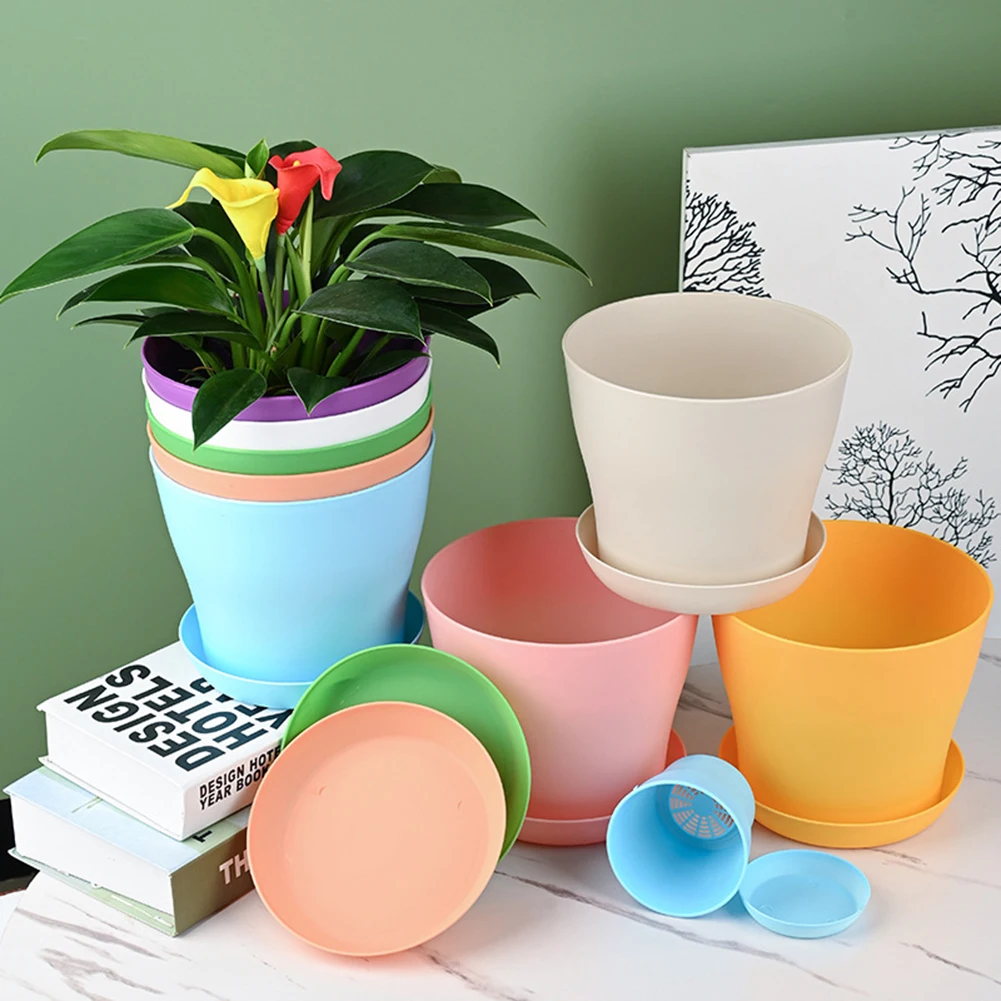5pcs Flower Pot Round Planters Candy Color Resin Succulents Plant Pot Mini Vase Office Desktop Balcony Home Garden Decoration
5pcs Flower Pot Round Planters Candy Color Resin Succulents Plant Pot Mini Vase Office Desktop Balcony Home Garden Decoration