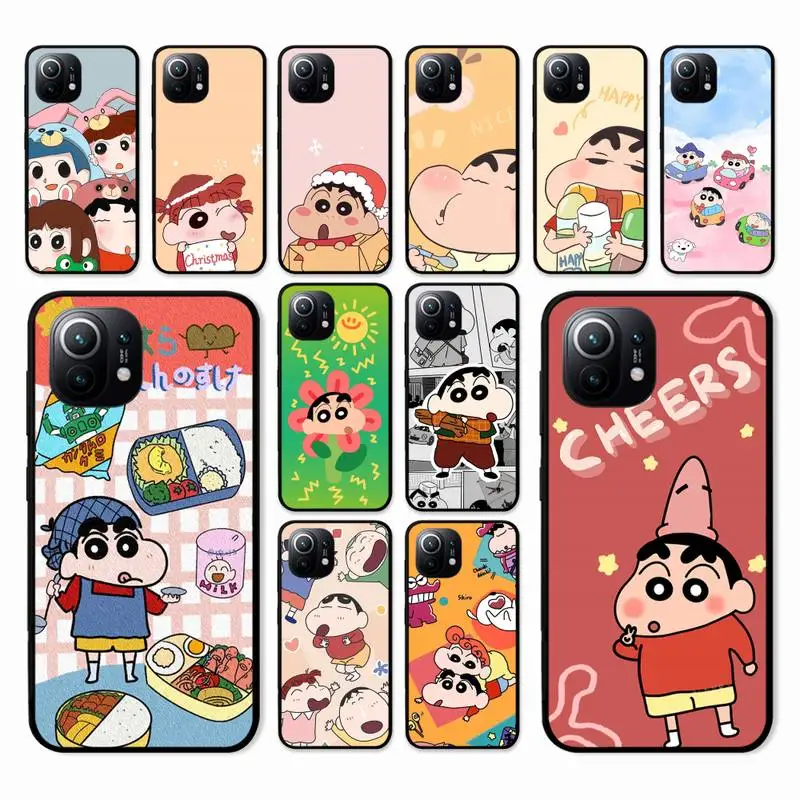 Bandai Crayon Shin-chan Phone Case For Xiaomi Mi Note 10 Pro 8 Lite 9 Se 10T 6X 6 5X 5 F1 Mix 2S Max 2 3 Cover
Bandai Crayon Shin-chan Phone Case For Xiaomi Mi Note 10 Pro 8 Lite 9 Se 10T 6X 6 5X 5 F1 Mix 2S Max 2 3 Cover