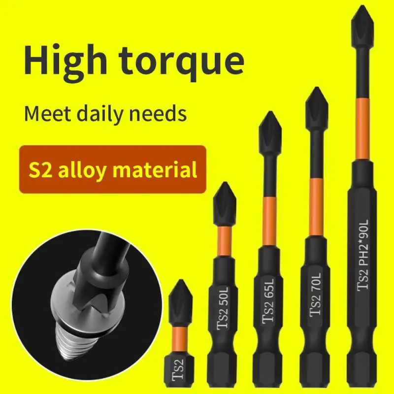 Magnetic Batch Head Impact Strong Cross PH2 High Hardness Screwdriver Set 25/50/65/70/90/150mm Anti Non-slip WaterProof Bits Set
Magnetic Batch Head Impact Strong Cross PH2 High Hardness Screwdriver Set 25/50/65/70/90/150mm Anti Non-slip WaterProof Bits Set