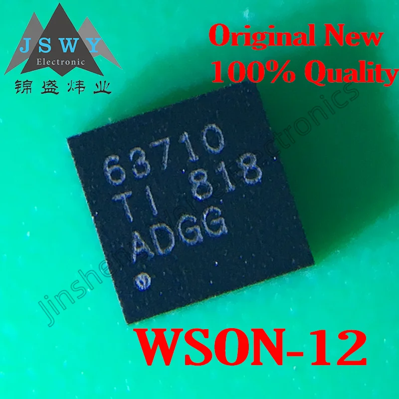 5~50PCS Free shipping TPS63710DRRR TPS63710 silkscreen 63710 SMD WSON12 DC converter chip New genuine stock
5~50PCS Free shipping TPS63710DRRR TPS63710 silkscreen 63710 SMD WSON12 DC converter chip New genuine stock