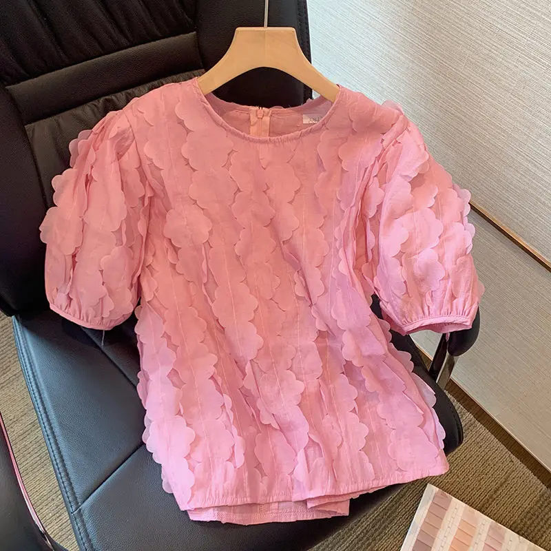 2022 Summer New Fashion Comfortable Puff Sleeve Chiffon Shirt Women Fashion Temperament Top Boutique Clothing Simple Style
2022 Summer New Fashion Comfortable Puff Sleeve Chiffon Shirt Women Fashion Temperament Top Boutique Clothing Simple Style