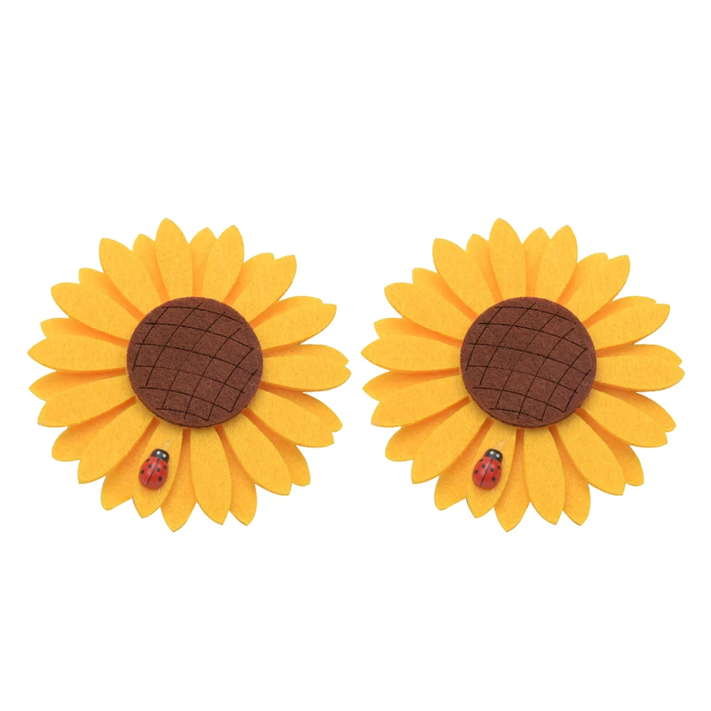 2 Pcs Sunflower Curtain Buckle Binding Clip Type Tiebacks Metal Wire Ties Cartoon Flapper Accessories
2 Pcs Sunflower Curtain Buckle Binding Clip Type Tiebacks Metal Wire Ties Cartoon Flapper Accessories